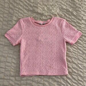 zara knitted top